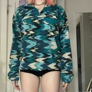 Blue Synchilla T-Snap Patagonia